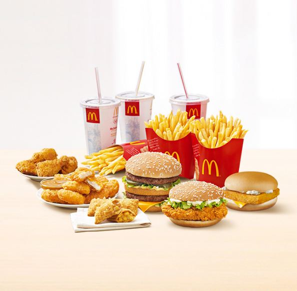 macdonald menu photo